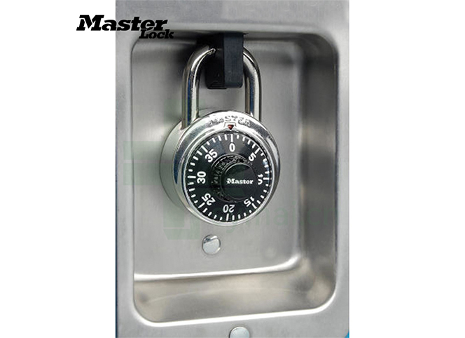 MASTERLOCK 瑪斯特1525進(jìn)口密碼掛鎖 儲物柜掛鎖 密室掛鎖 酒店機(jī)械鎖